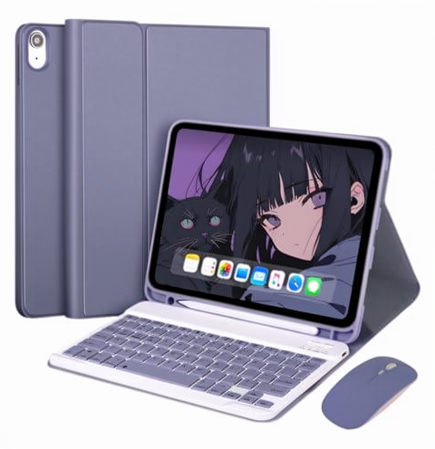 Wholesale Shockproof Leather Protective case With Wireless Keyboard Tablet Cover for iPad Air3 10.5 Inch