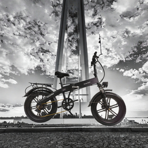 Bicicleta Eléctrica Plegable G660 de 20 Pulgadas con Cuadro de Aleación de Aluminio, Batería de Litio de 48V 14.5Ah y Motor Trasero de Disco de Más de 500W - Product Image 3