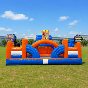 Maison gonflable de toboggan gonflable jumping bouncer toboggan pour enfants <span class=keywords><strong>trampoline</strong></span> gonflable Offres Spéciales l'usine de Shanghai - Product Image 1
