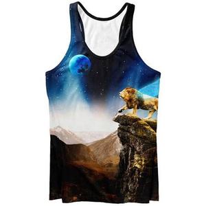 Camiseta sin mangas de algodón para hombre y mujer, top moderno personalizado para gimnasio - Product Image 6