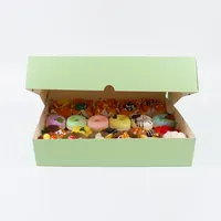 Boîtes à donuts personnalisées pour gâteaux, mochi donuts et churros, designs uniques