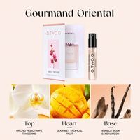 O.TWO.O Mini Vaporisateur de Parfum 1,5 ml pour Femmes, Parfum Floral Doux