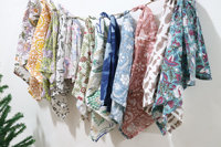 Nappe en lin à fleurs rétro, motif imprimé, serviettes en lin de haute qualité, style populaire, prix bas, personnalisable
