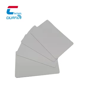 Printable 13.56Mhz NFC Blank Card RFID NTAG 213/NTAG 215/NTAG 216 Card White Smart Rewritable PVC ID Card