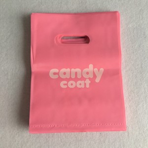 OEM Die Cut Shopping Bag Promotional Printed Logo Design Bag Packaging Plastic With Handle Shopping Bag
