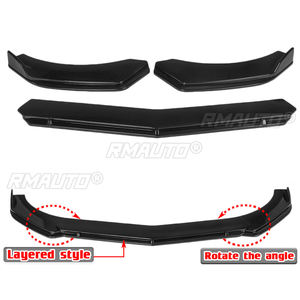 Kit carrosserie universel pour pare-chocs avant de voiture, spoiler, diffuseur, lèvre de pare-chocs pour Ford Focus RS ST, Fiesta MK6 MK8, Mondeo, Fusion - Product Image 1