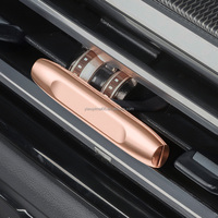 Diffuseur d'huiles essentielles de luxe sans parfum pour voiture, clip de ventilation pour accessoires de décoration automobile avec boîte noire