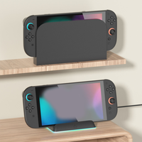 Station de charge portable avec base lumineuse RGB pour Nintendo Switch 2, compatible Switch/Switch OLED – Support de charge pour console