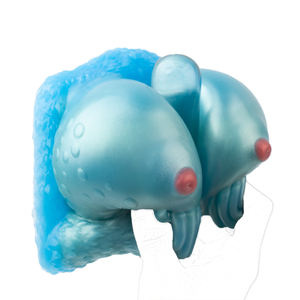 GEEBA Silikon Yumuşak Göğüsler Erkek Mastürbatörü Penis Masajı Fantezi Göğüsler Seks Oyuncağı Yapay Meme Erkekler için Seks Oyuncakları - Product Image 5