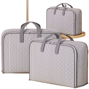 Clothing Organizer Large Moving Bags For Clothes And Blankets Durable Non Woven Fabric Rectangle Shape Bedroom Use - Product Image 5