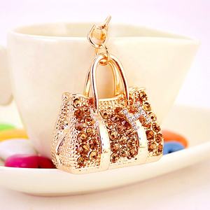 2022 nouveau Gros Beau Sac À Main Strass Voiture Porte-clés - Product Image 4