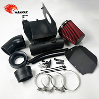 Pour Ford F250 F350 6.7L Kit d'admission d'air Turbo 2011-2016-Filtre robuste avec bouclier thermique