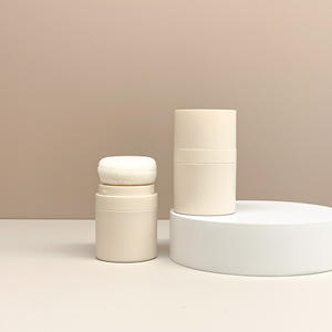 Flacon d'emballage cosmétique personnalisé en ABS avec surface estampée or, capacité 8,5 g, pour shampoing sec et fard à joues - Product Image 2