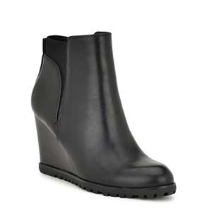 Bottines compensées noires personnalisées par le fabricant - Product Image 2