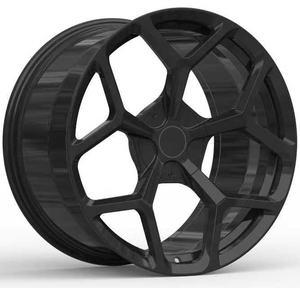 OEMCustom 20X10 20X11 20 pouces 20 ''5X120 Jantes noires brillantes à rayons forgés pour <span class=keywords><strong>Chevrolet</strong></span> Camaro 2014 - Product Image 1