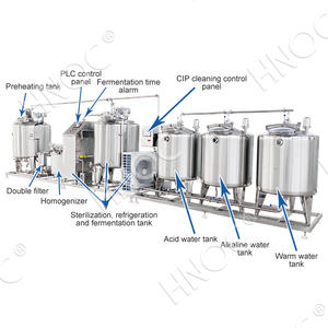 HNOC lote pasteurizador homogeneizador tanque proceso lácteo máquina leche Producción Línea <span class=keywords><strong>precio</strong></span> - Product Image 2