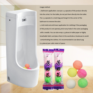 Năm Màu EVA Thân Thiện Với Môi Hiện Đại Nhà Vệ Sinh Làm Sạch Bóng Thơm Vệ Sinh Khử Mùi Thơm 200G Long não Người Đàn Ông Của Bồn tiểu - Product Image 4