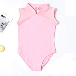 Maillot de Ballet sin Mangas para Niñas Haowu, Traje de Danza China de Algodón - Product Image 1