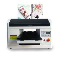 A3 + máquina de impresión 3050 impresora plana UV para caja de teléfono móvil madera contrachapada acrílico 360 grados impresora uv rotativa para botellas