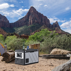 50L Electric Refrigerator for SUV Car Camping DC12 24V Portable <strong>Freezer</strong> <strong>Box</strong> Without Battery for Outdoor Hotel Use Solar Powered - Product Image 1