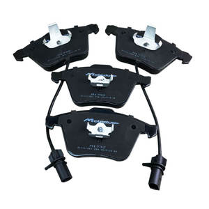 Plaquettes <span class=keywords><strong>de</strong></span> <span class=keywords><strong>frein</strong></span> avant semi-métalliques en céramique M1732 D1111 pour VOLKSWAGEN PASSAT <span class=keywords><strong>GOLF</strong></span> AUDI S3 SEAT EXEO A4 B6 B7 Avant C6 - Product Image 2