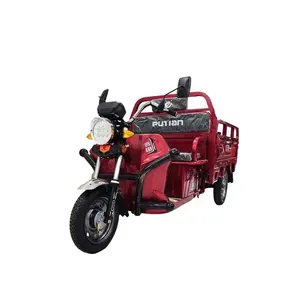 The New Listing Cargo Electric Three Wheel Bicycle Adult Quad Bike 3 Trike 4 Seater Car 6 Seat Wheeler Motorized Tricycle