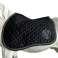 Équipement équestre personnalisable Ensemble de tapis de selle de cheval Voile anti-mouches Bottes de tendon pour l'équitation