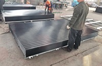 Clôture 358 certifiée CE ISO, galvanisée, noire, argentée, grise, revêtement en poudre PVC, anti-escalade, en treillis soudé en acier, sécurité, clôture 358