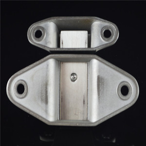 304 Stainless Steel Door Bolt 27mm x 26mm x 4mm 51mm Extension Exposed Pin Anti Theft <b>Lock</b> <b>Latch</b> Modern Industrial Design - Product Image 2