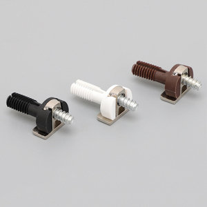 家具架支架板支架销固定连接器，橱柜搁板销塑料支撑夹隐藏金属搁板支架 - Product Image 3