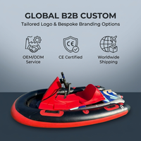Kart aquatique électrique personnalisé avec logo, hors taxes, gonflable, rouge vif, avec volant, pour mer et océan, modèle Ebony Craft