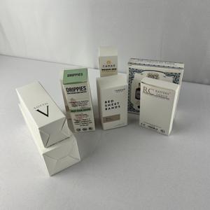 Boîte de fond de serrure de logo personnalisé de haute qualité parfum jouet cosmétique boîte de luxe à double insertion boîte de papier kraft emballage cadeau mat - Product Image 5