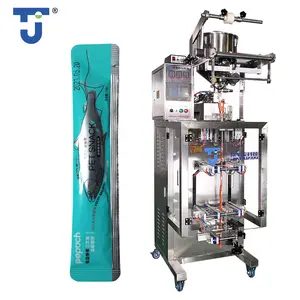 Jelly Syrup Salad Peanut Oil Honey Ketchup Sauce Chili Liquid Packing Pet Food Sachet Filling Multi-Function Packaging Machine