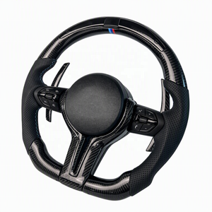 Volante de Fibra de Carbono Personalizable para <span class=keywords><strong>BMW</strong></span> Serie, <span class=keywords><strong>Precio</strong></span> al por Mayor, Suministro de Fábrica OEM ODM, Piezas Interiores para Autos Deportivos - Product Image 1