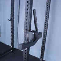 Barre de trempage réglable en forme de Y pour cage de puissance Accessoires de barre de trempage pliables pour la salle de sport à domicile-Accessoires de rack de puissance à usage intensif