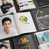 Impression de brochures, de catalogues, de livrets, de dépliants, de flyers pliés, de format A3, A4, A5, prix d'usine personnalisé, publicité promotionnelle