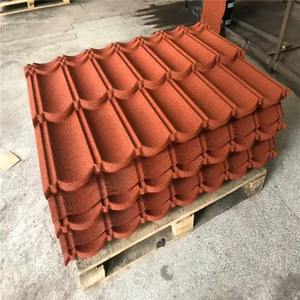 Plaque de <span class=keywords><strong>toiture</strong></span> enduite de pierre de première qualité à bas prix dx51d tuile enduite de pierre ondulée - Product Image 4