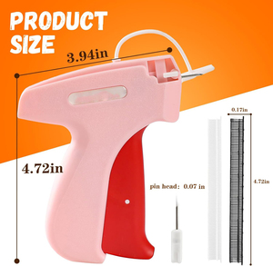 Pistolet à étiquettes pour vêtements, pistolet à micro-étiquettes pour vêtements avec boîte de rangement - Product Image 2