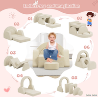 Canapé compressible en gros, nouveau design, multifonctionnel, pour enfants, canapé-lit modulaire, fauteuil pour tout-petits