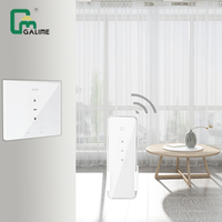 Rail de rideau de haute qualité, Double extensible, pour maison intelligente