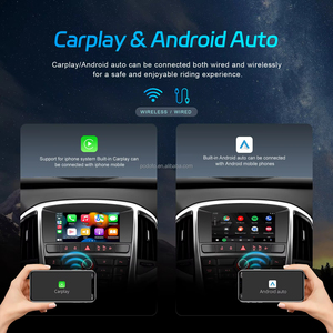 วิทยุติดรถยนต์ Podofo ระบบแอนดรอยด์ 4+64G หน้าจอ 7 นิ้ว รองรับ Wireless CarPlay และ Android Auto สำหรับรถยนต์ Buick Excelle ปี 2010-2014/Opel Astra J ปี 2011-2012 พร้อมระบบ IPS/DSP/WIFI - Product Image 4