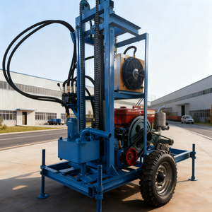 Equipo de Perforación Hidráulica Portátil Pequeño, Motor de Bomba de Caja de Cambios para Pozos de Agua, 200m de Profundidad, Alta Eficiencia - Product Image 5
