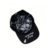 Casquettes G5 en gros, style baseball, à visière courbée, 5 panneaux, en daim doublé satin, El Mago Thirty on Caps, Governed Force, Gorra Bigg boss