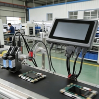 Impresora de Inyección de Tinta Térmica de Doble Cabezal DOCOD T200E, Máquina de Impresión de Fechas de Caducidad para Etiquetado y Codificación de Barriles de Aceite Comestible
