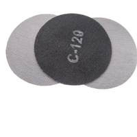 Disque abrasif professionnel en carbure de silicium pour sols, 16 et 17 pouces, avec maille métallique