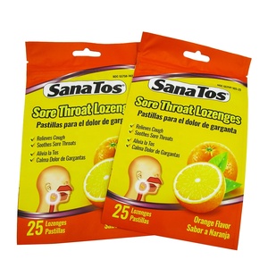 Pastilles pour la <span class=keywords><strong>Gorge</strong></span> Douleur Impression Personnalisée Mat Anti-odeur Refermable Zip Petit Emballage Sac Mylar Aluminium Laminé Pochette - Product Image 6