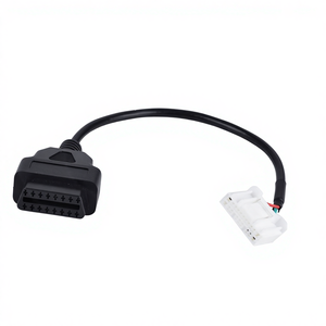 Câble de diagnostic adaptateur OBD <span class=keywords><strong>pour</strong></span> Tesla Model X S 2012-2015 ancien modèle, faisceau de câblage 12 broches - Product Image 1