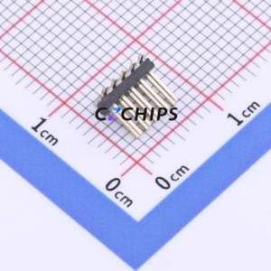 PZ127-2-05-S Pin Header SMD,P=1.27mm Connector ( Pin Structure: 2x5P )( Pitch: 1.27mm )( Row Spacing: 1.27mm ) - Product Image 1