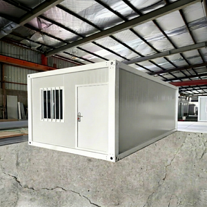 Casa Contenedor Ensamblada y Reforzada, Casa Prefabricada Móvil para Vivienda en Obras de Construcción - Product Image 1