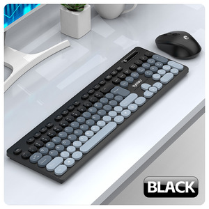RAIKU R901 Wireless <b>Keyboard</b> <b>Mouse</b> Combo 104 Keys Ultra Thin English Multimedia Business Office Use - Product Image 5